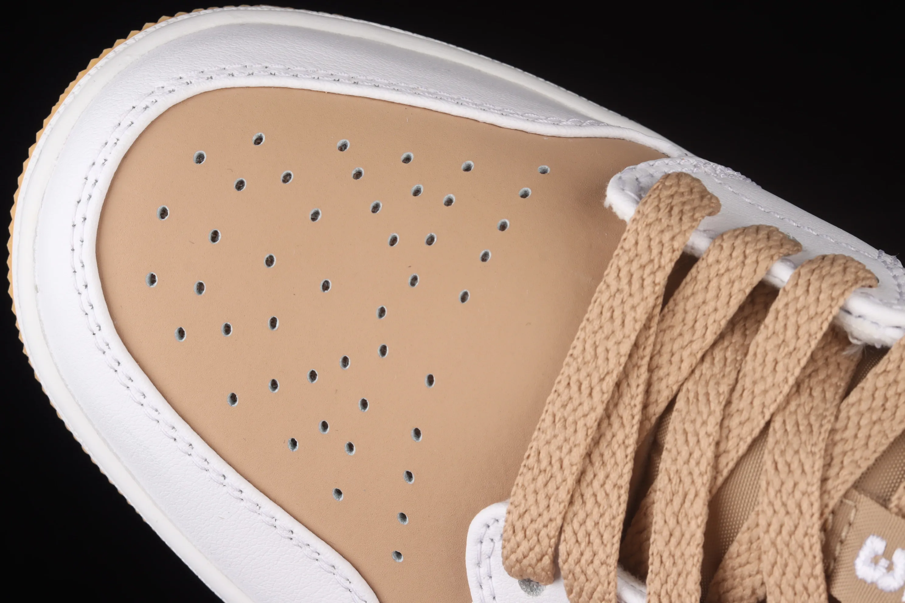 All categories Air Jordan Jordan series basketball shoes Air Jordan 1 Low G version pure original Air Jordan 1 Low AJ1 Joe 1 white and yellow low-top cultural and leisure sports sneakers DN6999-100